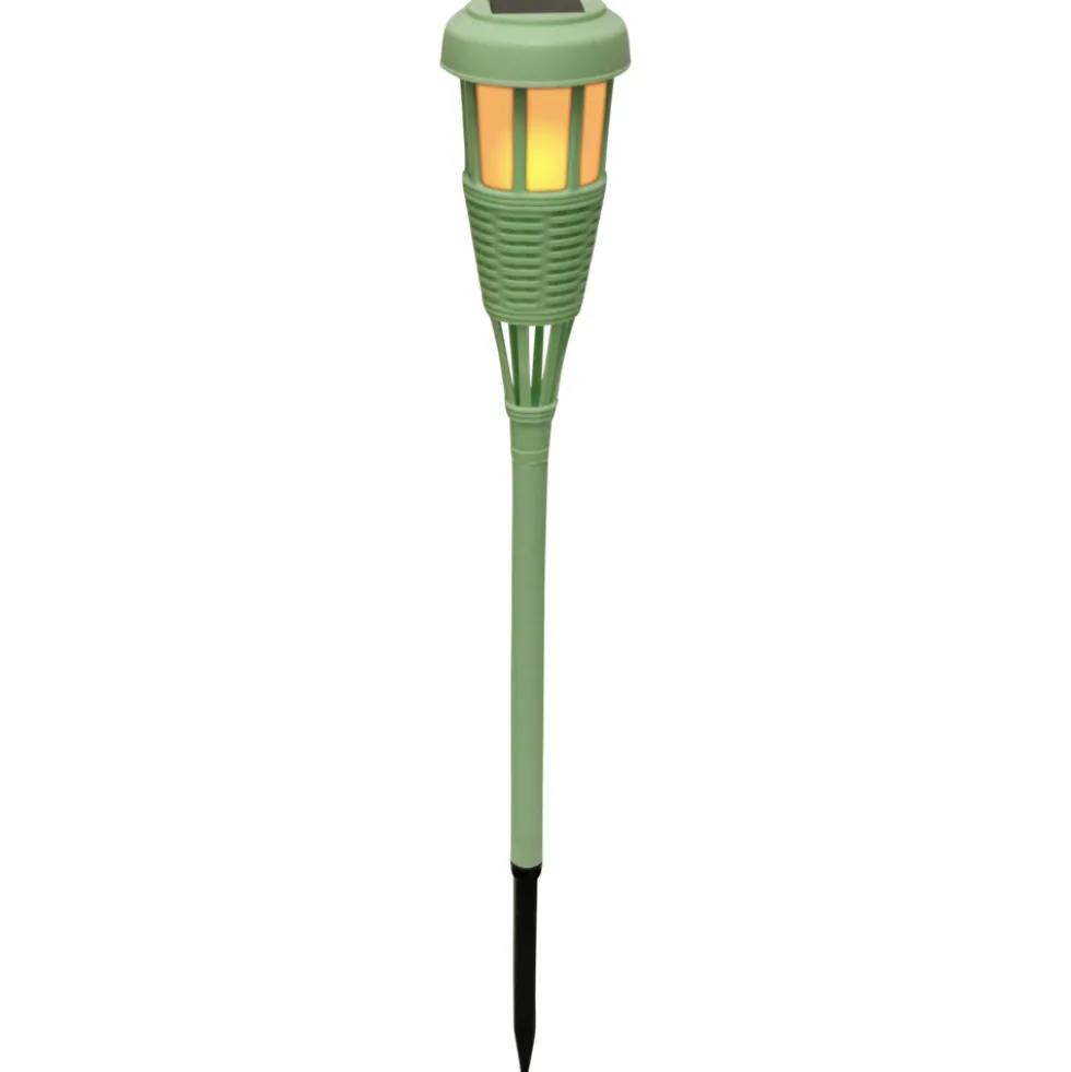 LED-Solar-Gartenfackel 50,5 cm, sortiert