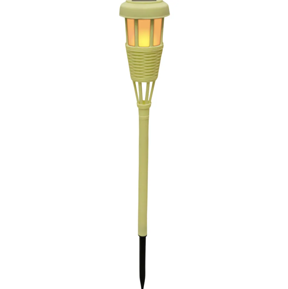 LED-Solar-Gartenfackel 50,5 cm, sortiert