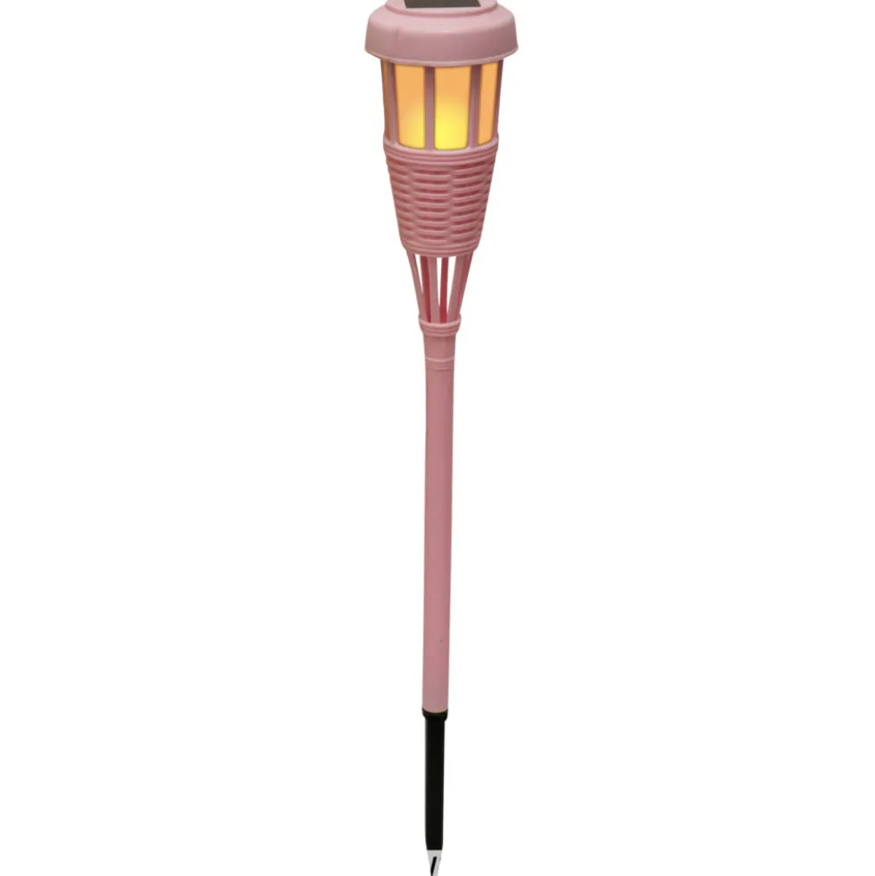 LED-Solar-Gartenfackel 50,5 cm, sortiert