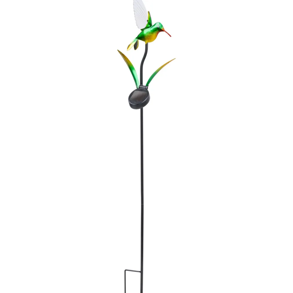 LED-Solar-Gartenstecker "Kolibri" 91 cm