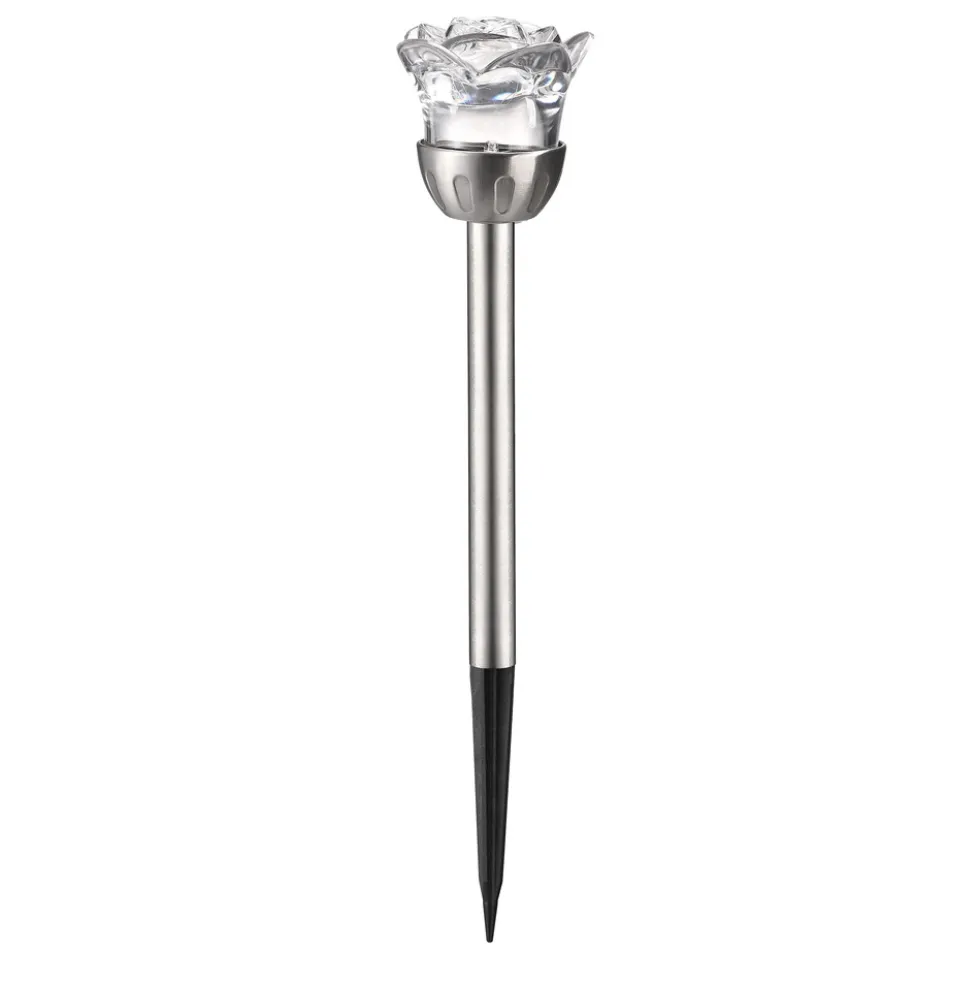 LED-Solar Gartenstecker Rose
