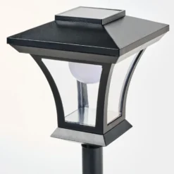 LED-Solarlaterne 120 cm aus Kunststoff