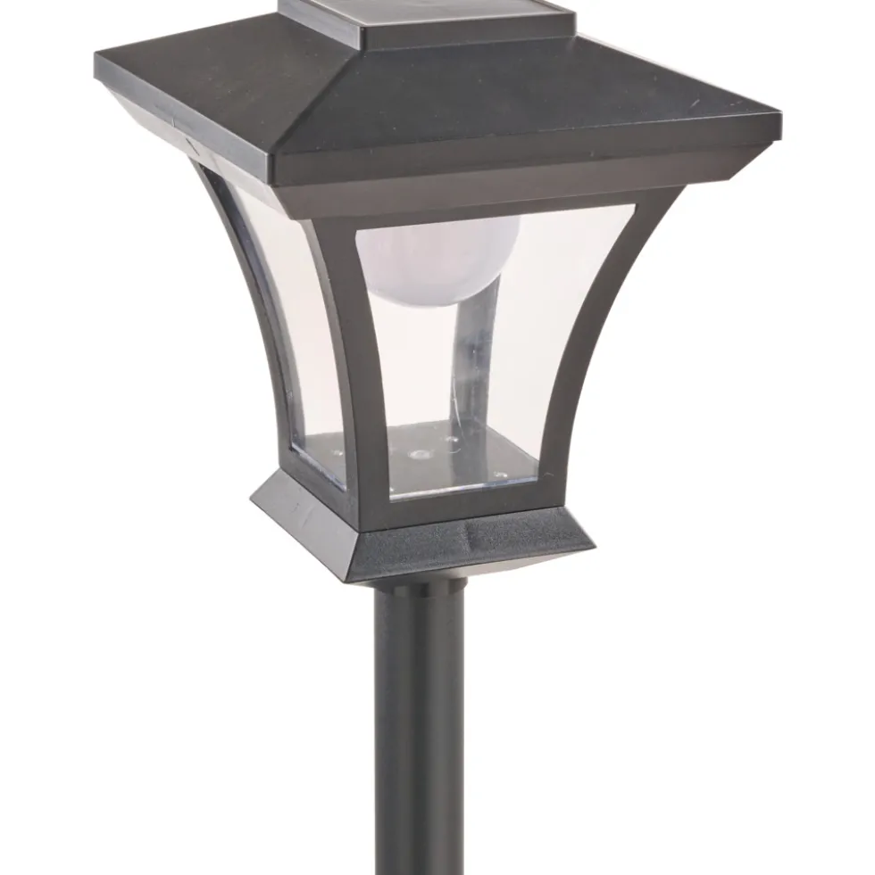 LED-Solarlaterne 180 cm mit Befestigungsmaterial