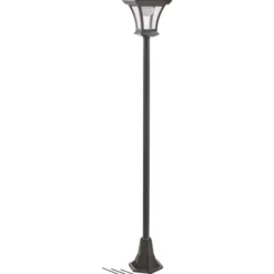 LED-Solarlaterne 180 cm mit Befestigungsmaterial