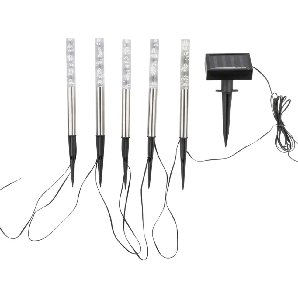 LED-Solarleuchten ''Bubbles'' 6er Set