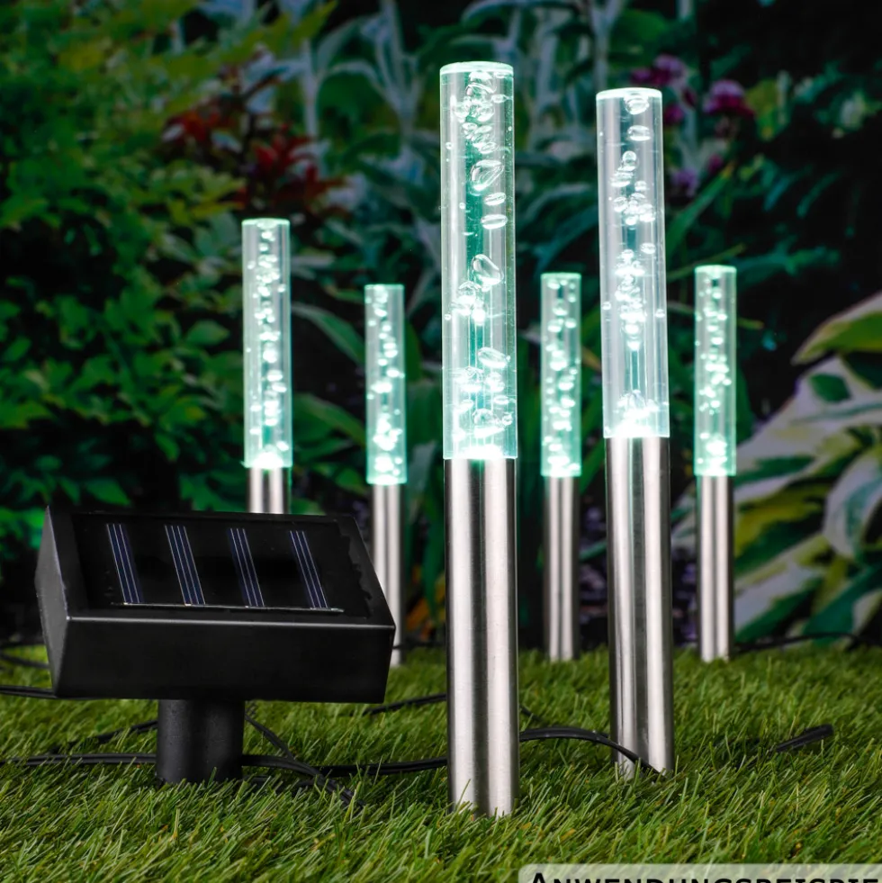 LED-Solarleuchten ''Bubbles'' 6er Set