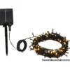 LED-Solar-Lichterkette 240 LEDs warmweiß