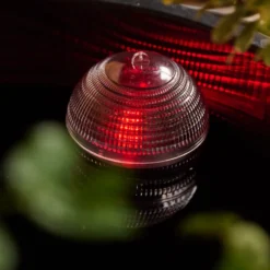 LED Solar Schwimmkugel Ø 8 cm aus Kunststoff mit Farbwechsel