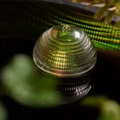 LED Solar Schwimmkugel Ø 8 cm aus Kunststoff mit Farbwechsel