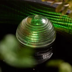 LED Solar Schwimmkugel Ø 8 cm aus Kunststoff mit Farbwechsel