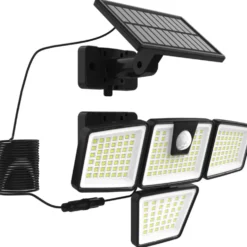 LED-Solar-Wandleuchte mit Bewegungssensor