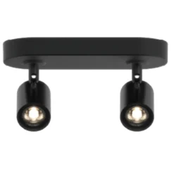 LED-Spot-Leuchte 2-flammig schwarz