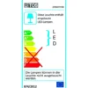 LED Strahler Eco auf Ständer 20 Watt in Schwarz