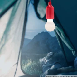LED-Taschenlampe "Pull-Light PL1W", rot