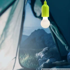 LED-Taschenlampe "Pull-Light PL1W", grün