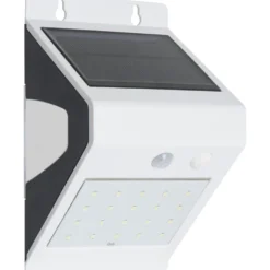 LED-Wandleuchte 4,5 W solarbetrieben weiß
