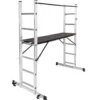 Leitergerüst 3in1 aus Aluminium mit 150 kg Belastbarkeit