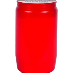 Öl-Grabkerze 9,3 cm rot