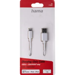 Lightning Lade-/Datenkabel 0,6m, weiß
