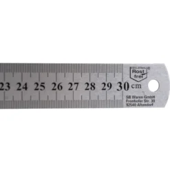 Lineal 30 cm aus rostfreiem Edelstahl