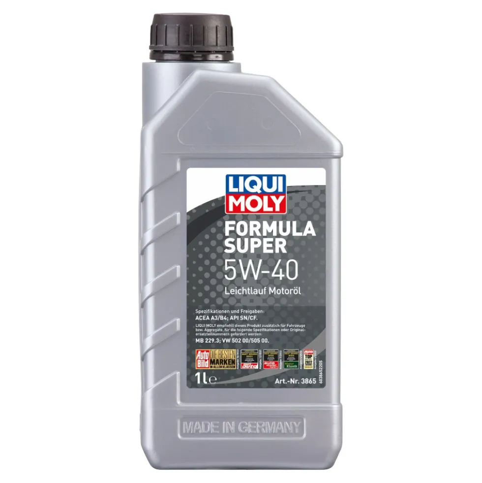 LIQUI MOLY 1 Liter Formula Super 5W-40für Benzin- und Dieselmotoren