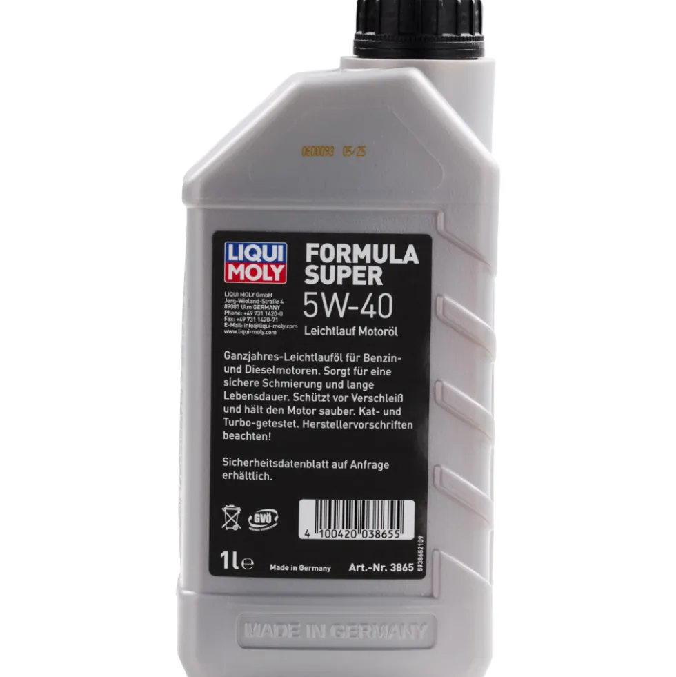 LIQUI MOLY 1 Liter Formula Super 5W-40für Benzin- und Dieselmotoren