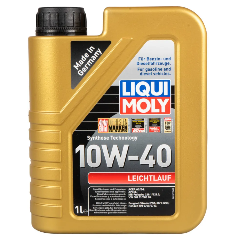 LIQUI MOLY 1 Liter Leichtlauf SAE 10W-40 für Otto- und Dieselmotoren