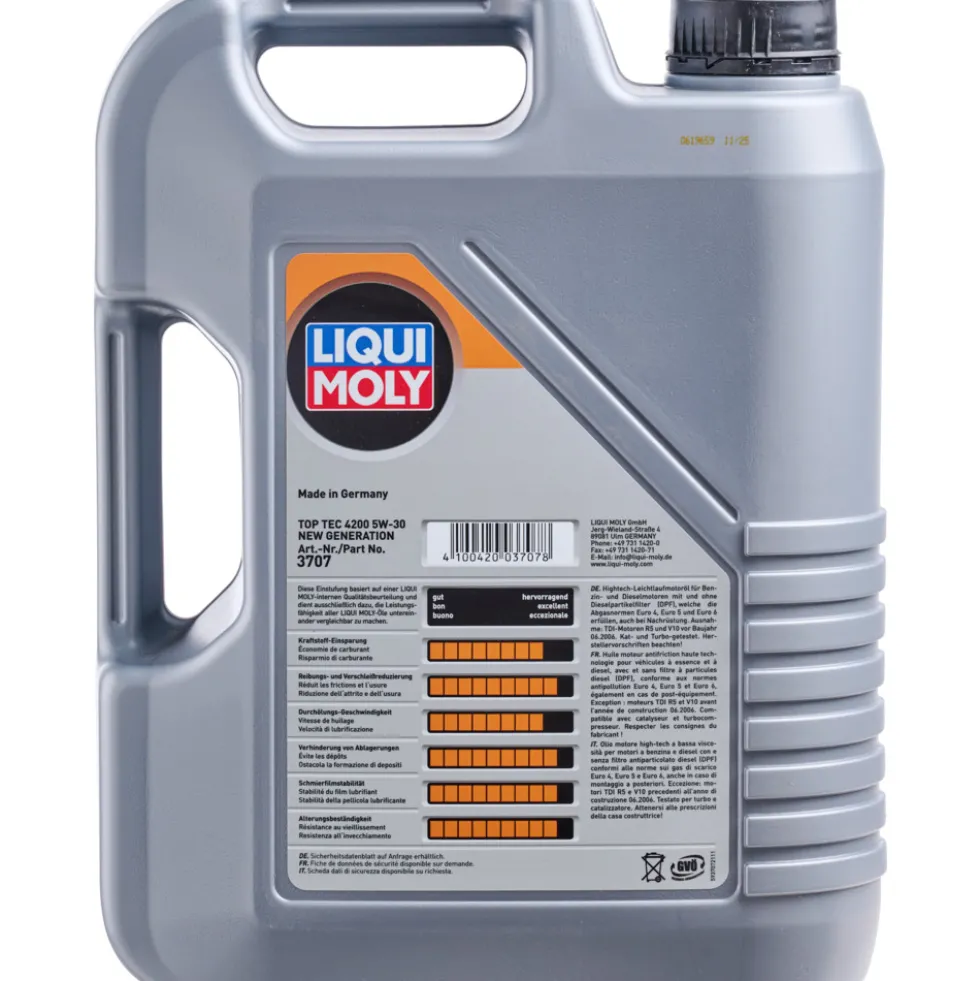 LIQUI MOLY Motoröl 5 Liter Top Tec 4200 5W-30