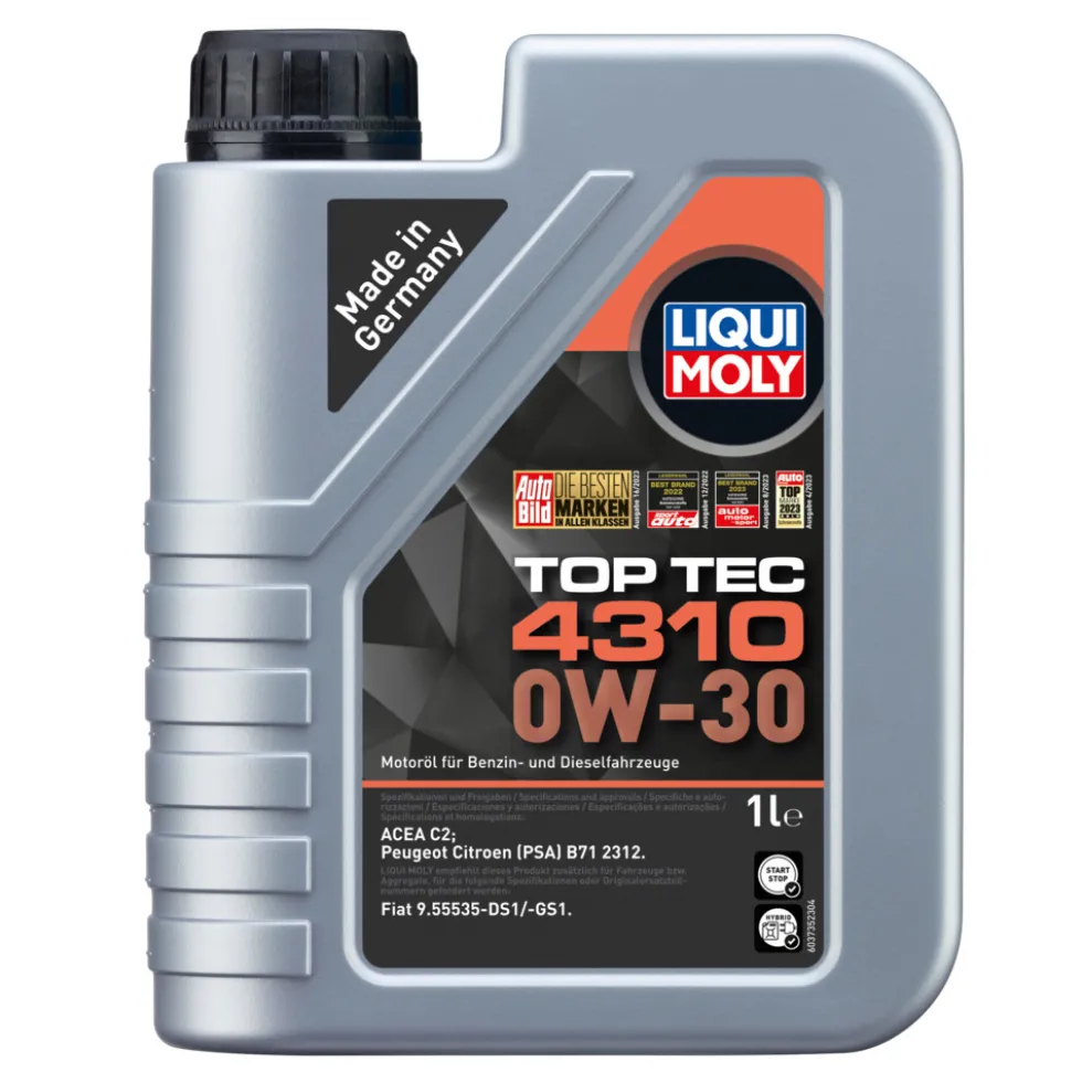LIQUI MOLY Motoröl Top Tec 4310 0W-30 - 1 Liter