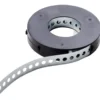 Lochband 10m 25x0,75mm Stahl verzinkt Abrollbox Montageband Montagelochband