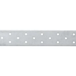 Lochplatten 40 x 200 mm aus verzinktem Stahl