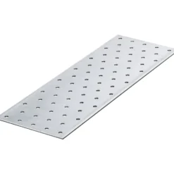 Lochplatten 100 x 300 mm aus verzinktem Stahl