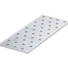 Lochplatten 80 x 200 mm aus verzinktem Stahl
