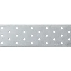 Lochplatten 60 x 200 mm aus verzinktem Stahl