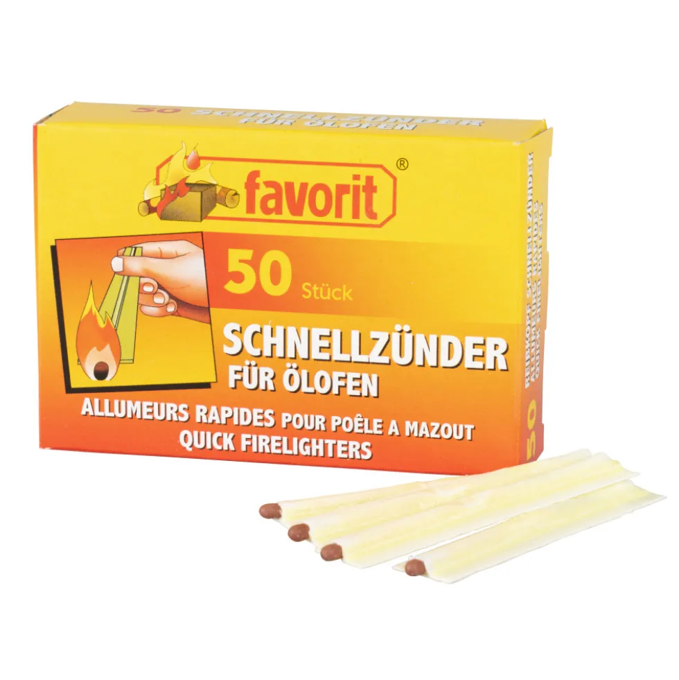 Ölofen Schnellanzünder 50 Streifen