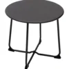 Loungeset 3-teilig, Stahl anthrazit