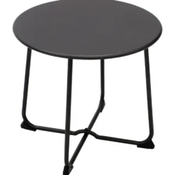 Loungeset 3-teilig, Stahl anthrazit