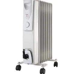 Ölradiator elektrisch mit 3 Heizstufen bis 1500 Watt