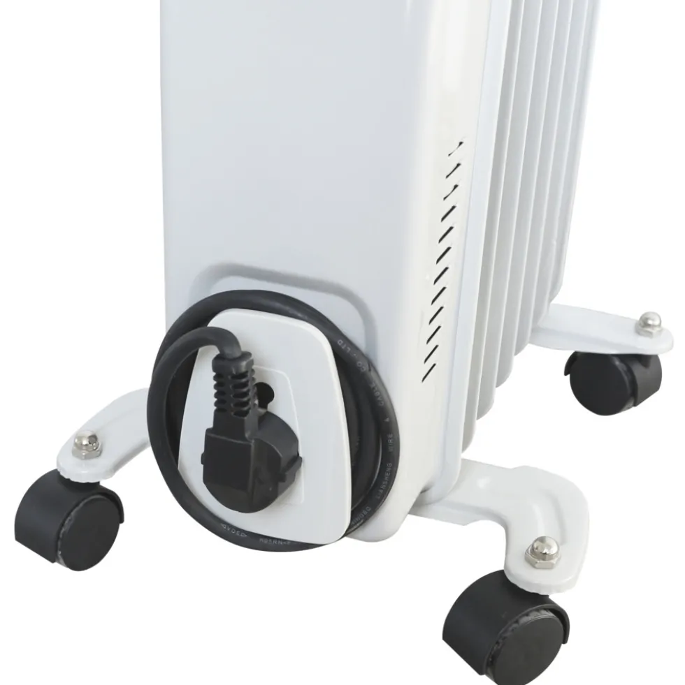 Ölradiator elektrisch mit 3 Heizstufen bis 1500 Watt