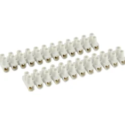 Lüsterklemme 1,0 – 4,0 mm² 2 x 12 polig Polyethylen weiß