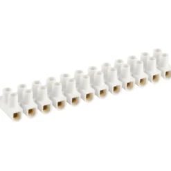 Lüsterklemme 1,0 – 4,0 mm² 10 x 12 polig Polyethylen weiß
