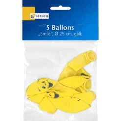 Luftballons Smile 5 Stück