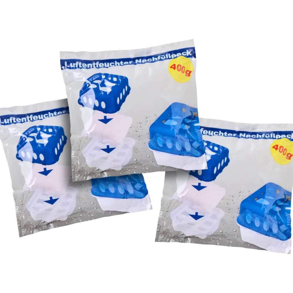 Luftentfeuchter Nachfüller 3 x 400 g