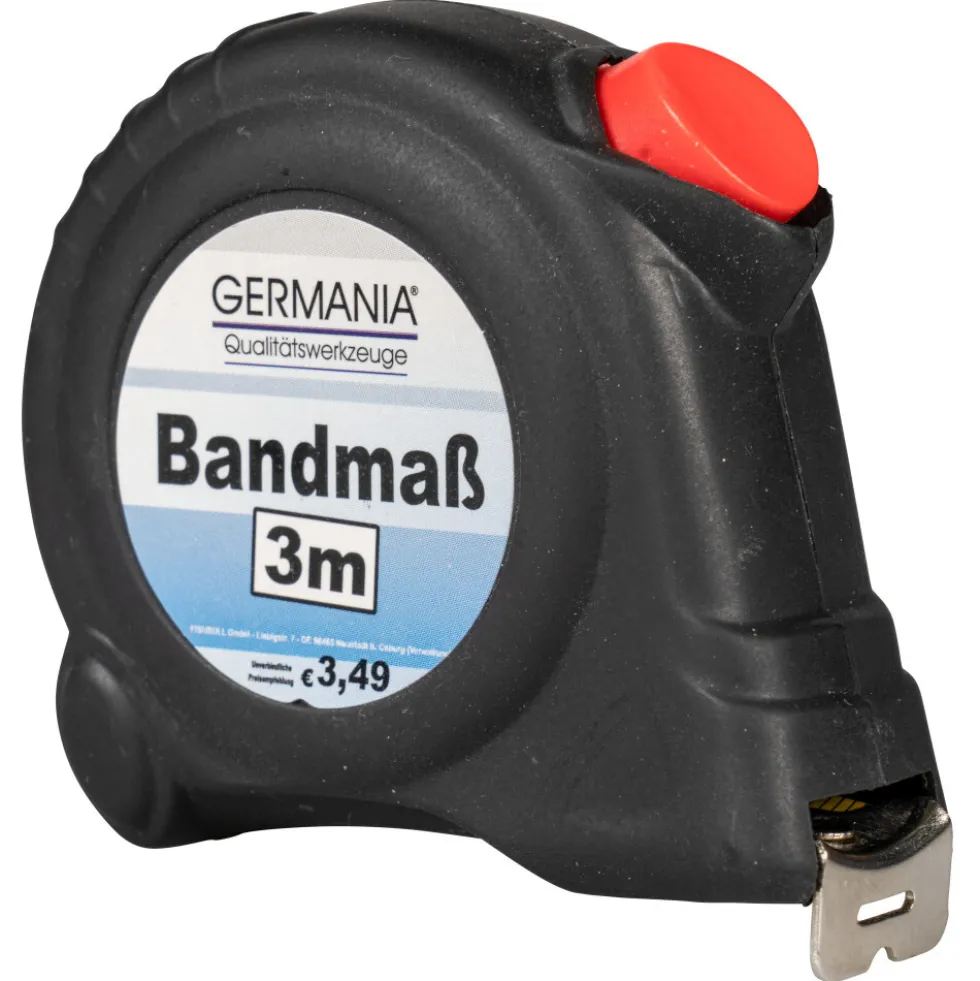 Maßband 3m Metall Autostop Softgrip Bandmaß Rollbandmaß Rollmaßband Messband