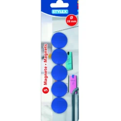 Magnete 5 Stück Ø 28 mm in verschiedenen Farben