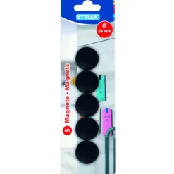 Magnete 5 Stück Ø 28 mm in verschiedenen Farben