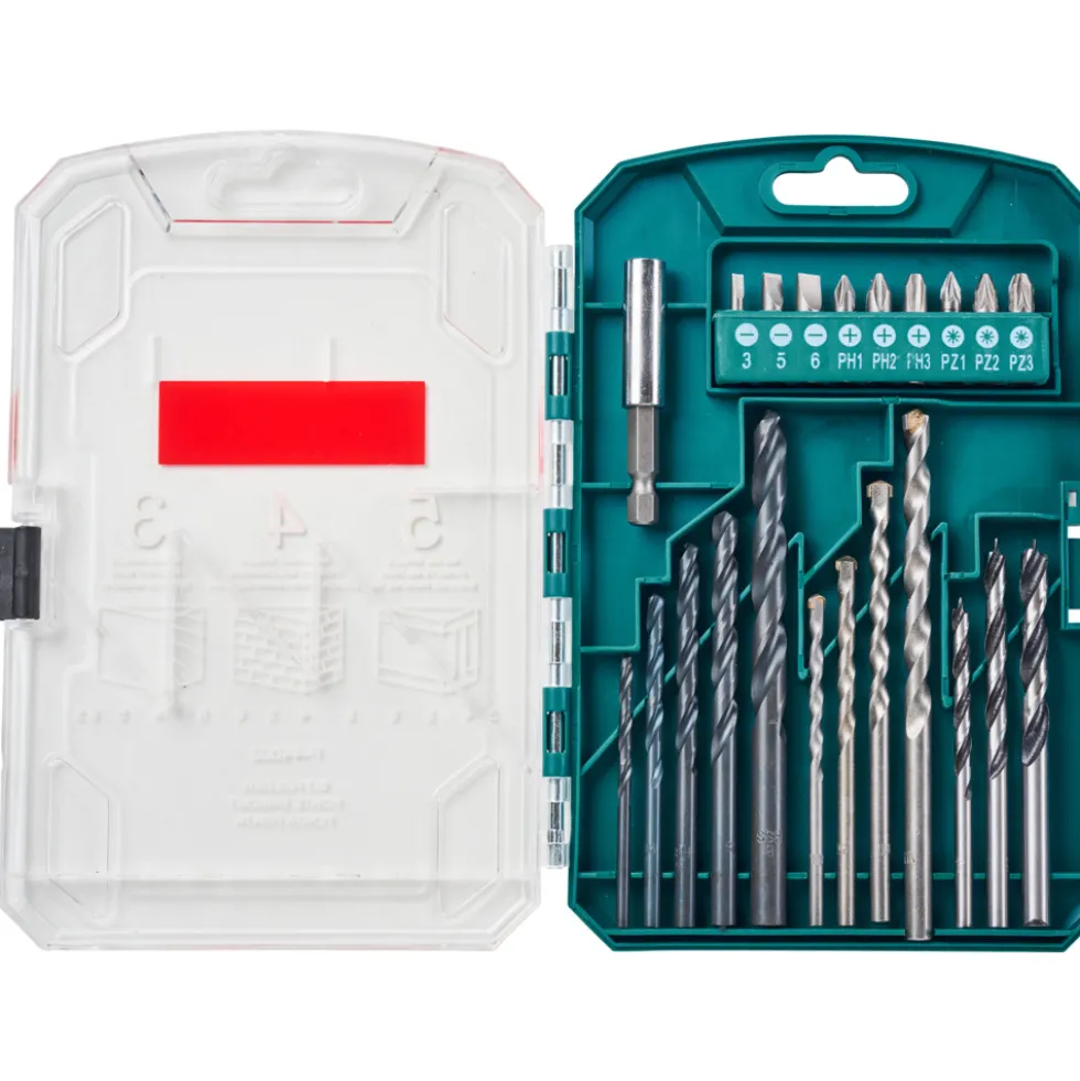 Makita Bohrer- und Bit-Set, 22-teilig