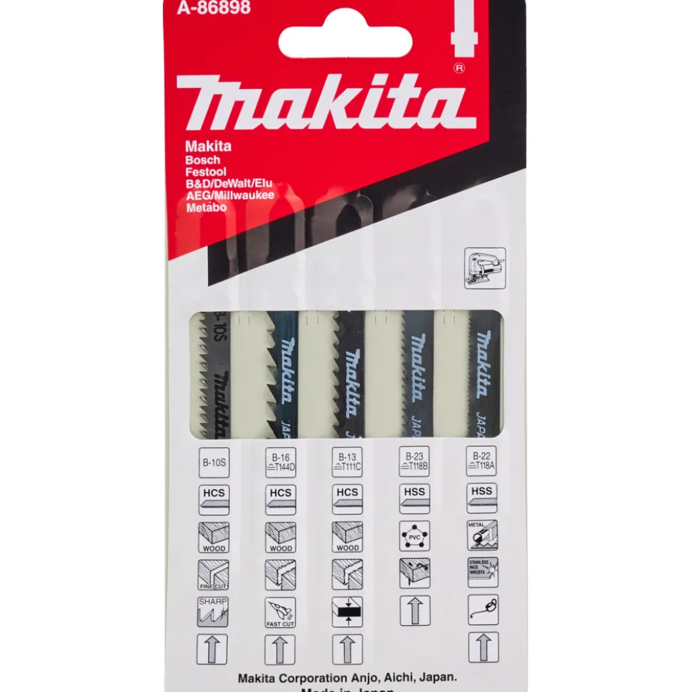 Makita Set Akku-Schlagbohrschrauber und -Stichsäge - DK18113X1
