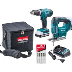 Makita Set Akku-Schlagbohrschrauber und -Stichsäge - DK18113X1