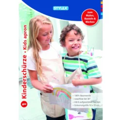 Malschürze für Kinder 6 Taschen Universalgröße